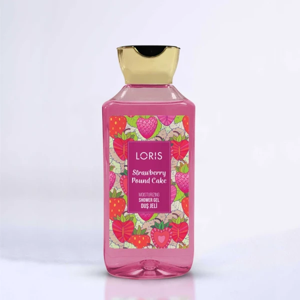 Loris Strawberry Pound Cake Duş Jeli