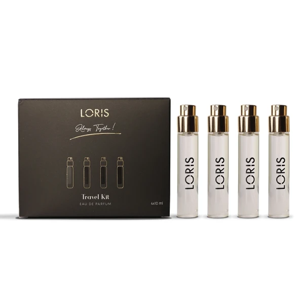 Loris Aqua Woods Travel Kit - 4 lü